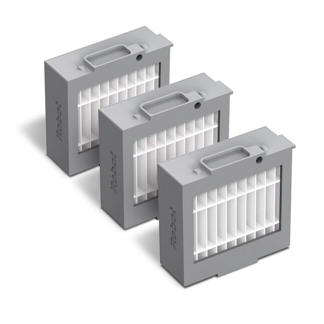 3-pk Replacement Filter for Roomba Mac 705 Vac Robot and Roomba Plus 504 Vac Robot, 3-pk